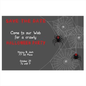 Come to Our Web Halloween Save the Date