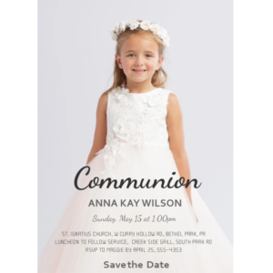 Faithful Communion Save The Date Magnets