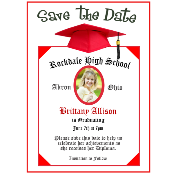 Its Official Graduation Save the Date Magnet
