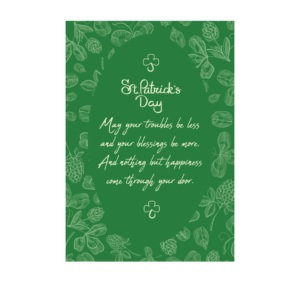 Less Troubles Irish Blessing Magnet