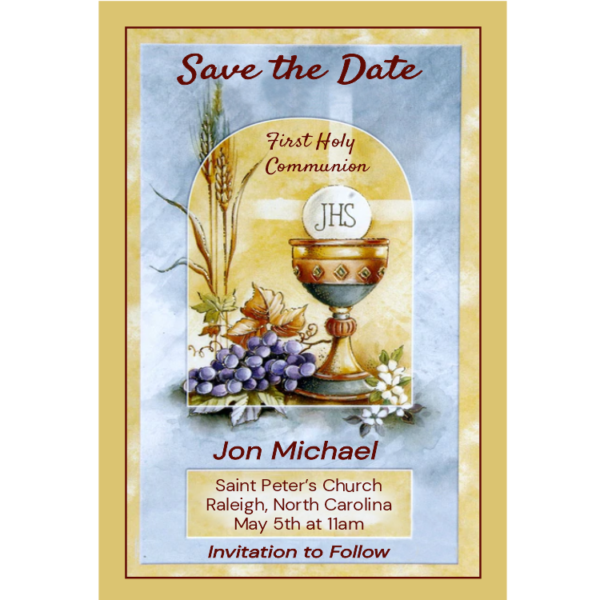 Lord of Lords Communion Save The Date Magnets